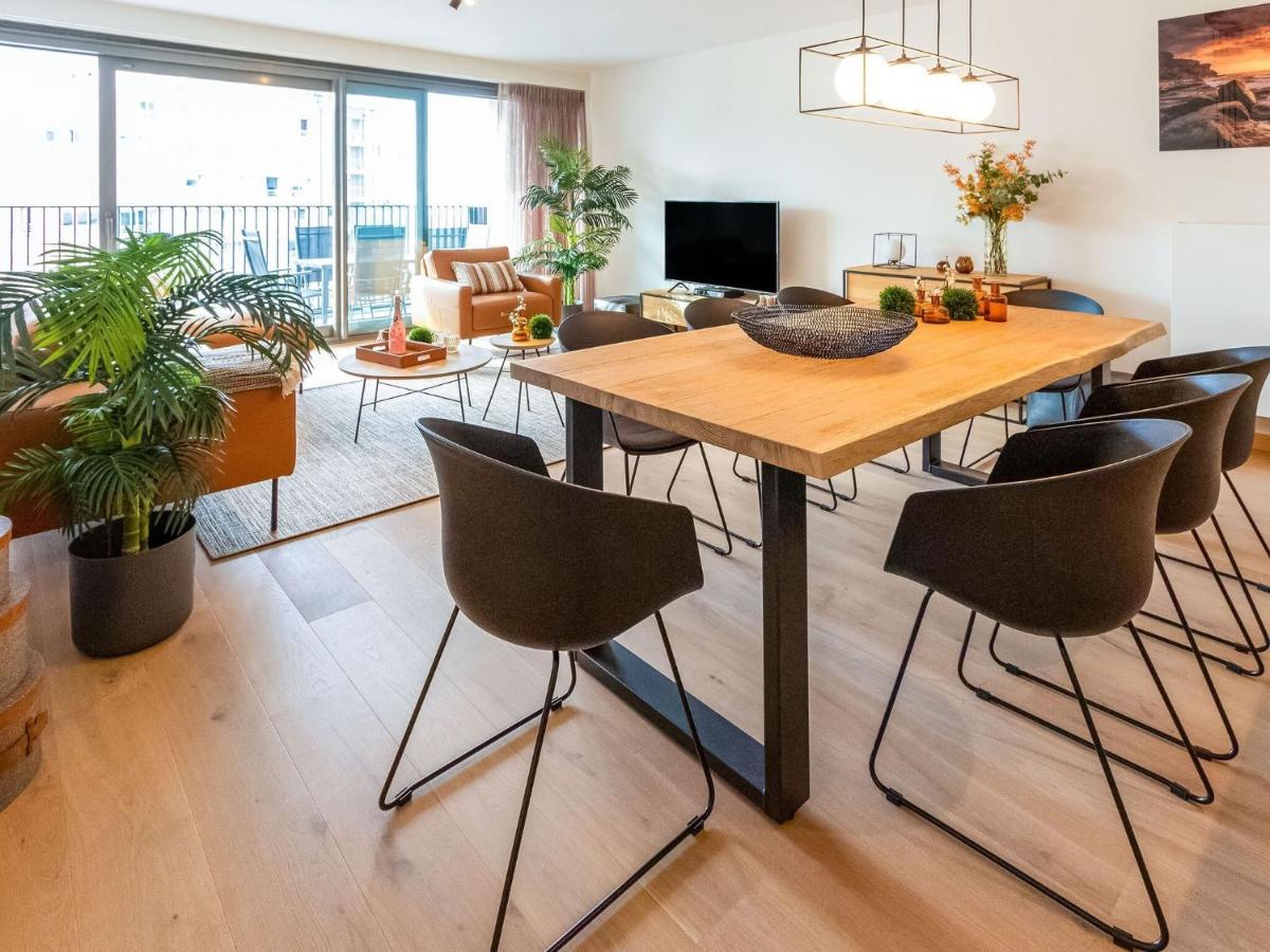 Luxurious Crystal Sea View Apartment With 2 Terraces Ostend Exterior photo