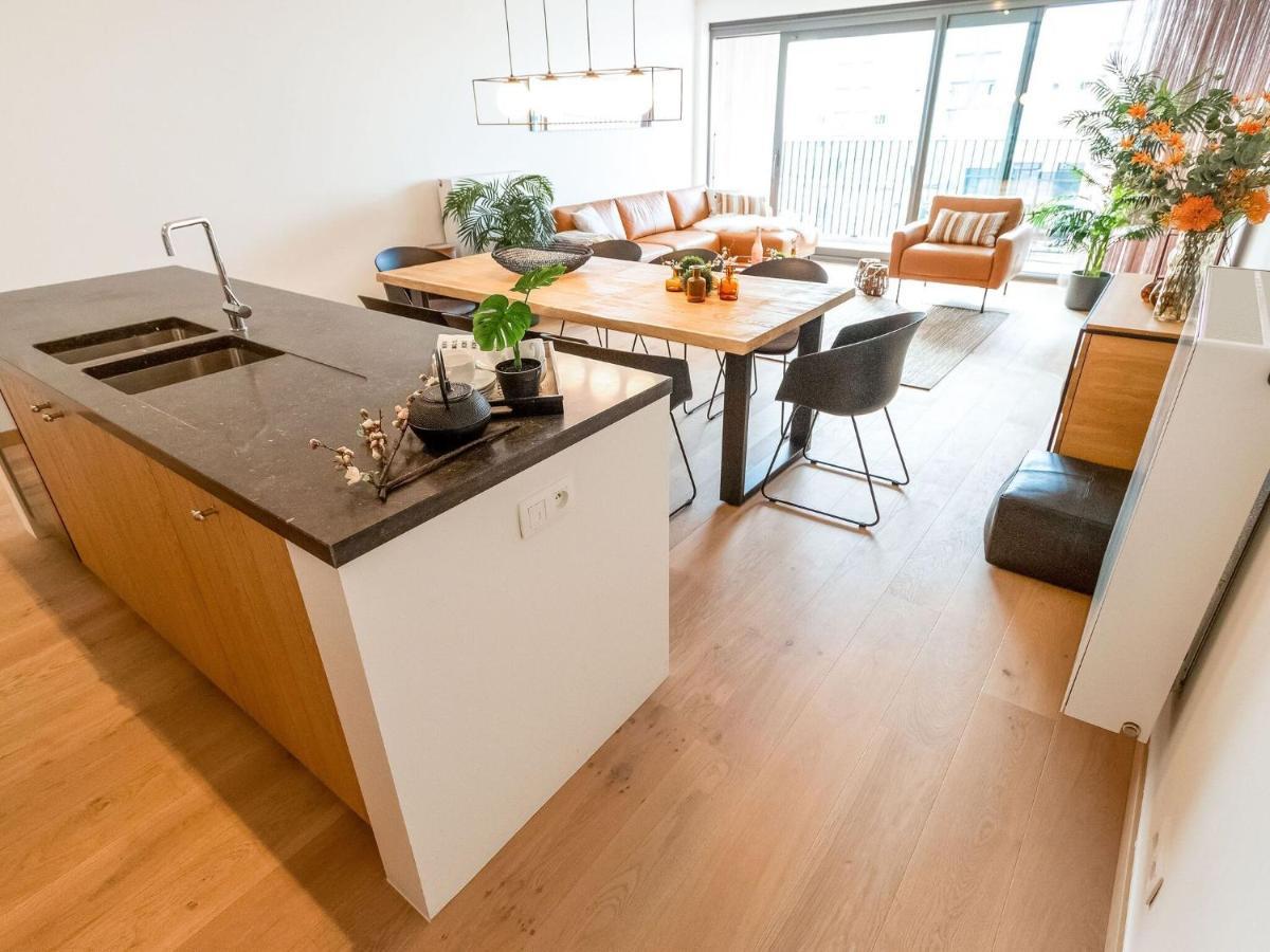 Luxurious Crystal Sea View Apartment With 2 Terraces Ostend Exterior photo