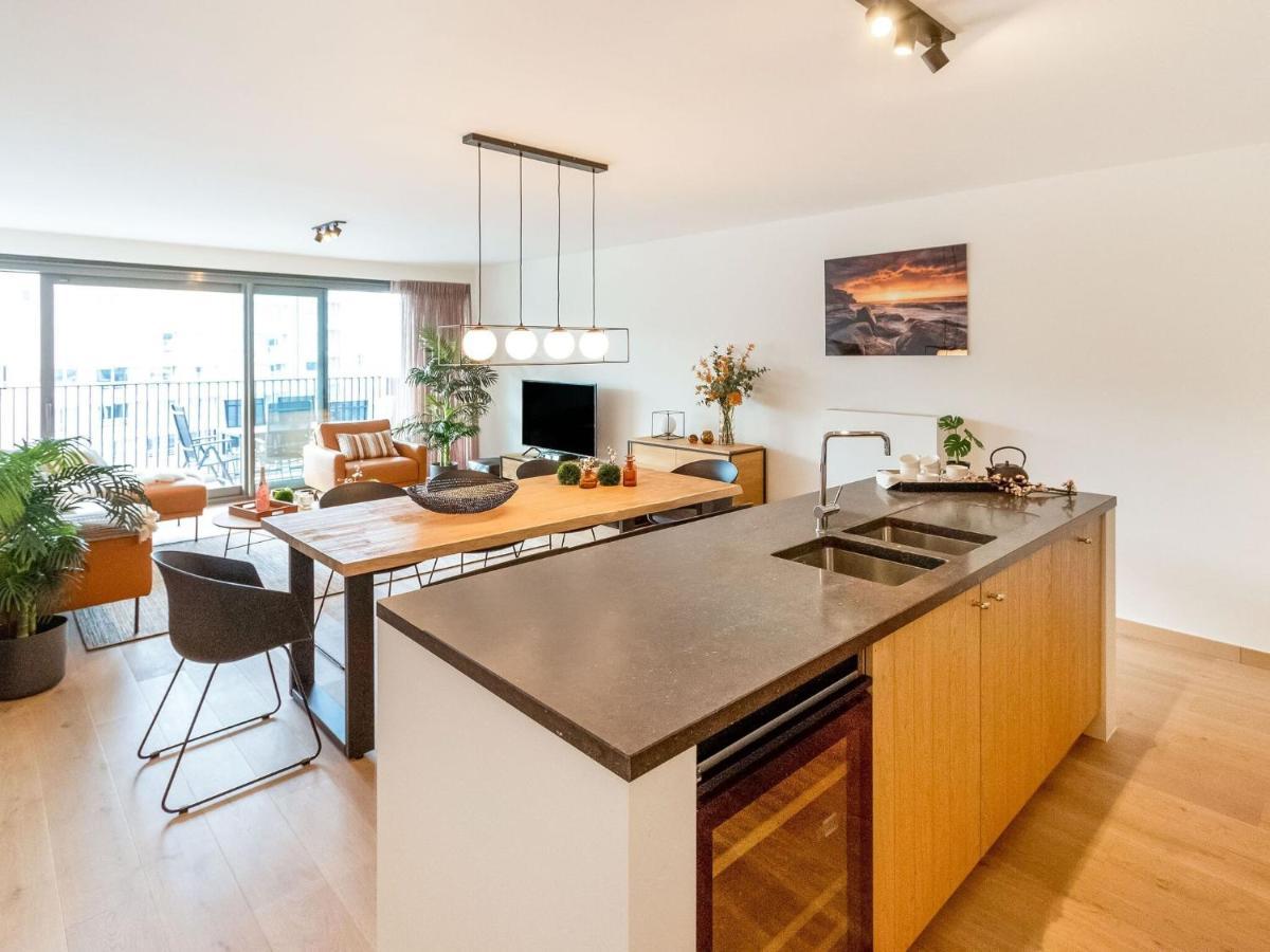 Luxurious Crystal Sea View Apartment With 2 Terraces Ostend Exterior photo